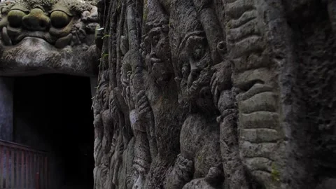 Monkey forest entrance 27 Stock Footage 260180995