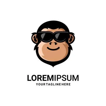 MONKEY FUNNY Stock Illustration