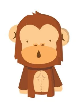 Monkey Stock Illustration