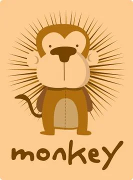 Monkey Stock Illustration