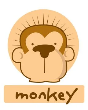 Monkey Stock Illustration