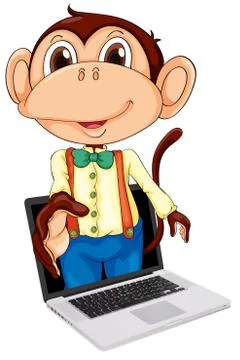 Monkey 스톡 일러스트