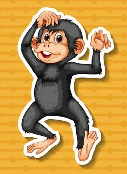 Monkey Stock Illustration