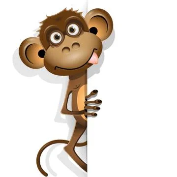 Monkey Stock Illustration