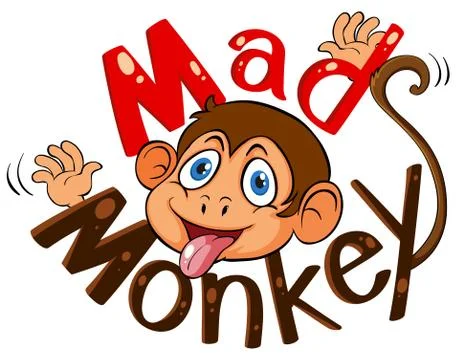 Monkey Illustrazione stock