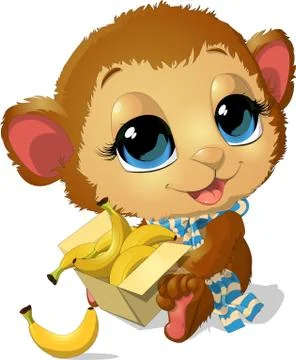 Monkey Stock Illustration