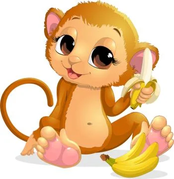 Monkey Stock Illustration