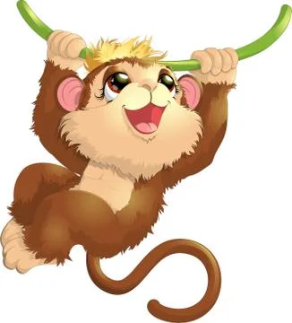 Monkey Stock Illustration