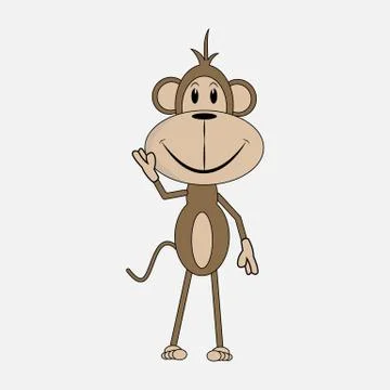 Monkey Stock Illustration