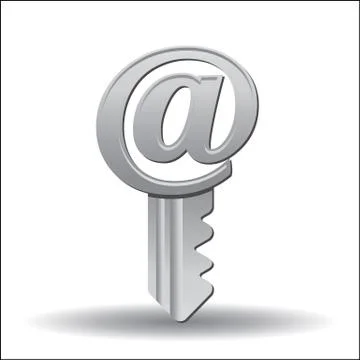 Monkey  key Stock Illustration