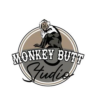 Monkey logo Stock Illustration