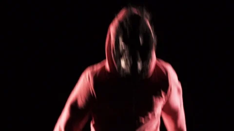 Monkey man fun dancing 4 Stock Footage 89633516