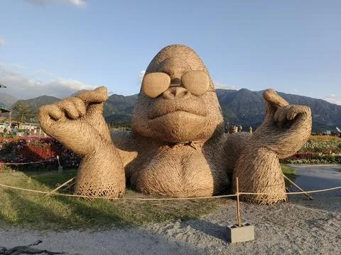 Monkey in the park Stock-Fotos