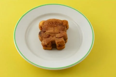 Monkey shaped animal soft cookie Stock Photos