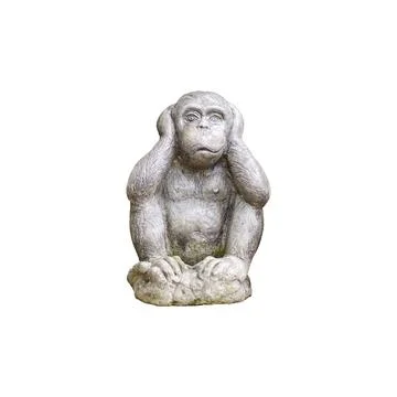 Monkey small statue Stock Photos