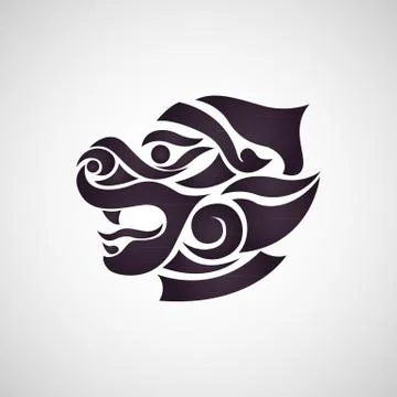 Monkey thai art Stock Illustration