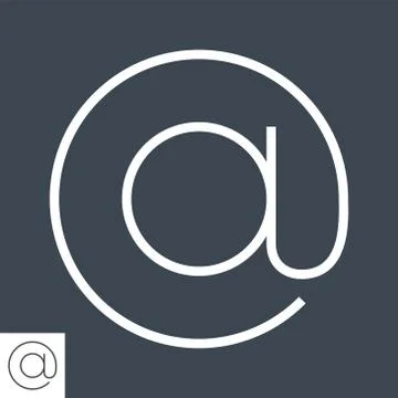 Monkey Thin Line Vector Icon. Stock Illustration