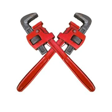 Monkey Wrench Cross Foto stock