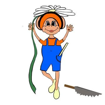 Monkey,monkey, profession, monkey fun, monkey doctor, monkey builder, monkey car 스톡 일러스트