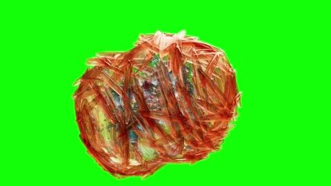 Monkeypox infection pandemic. monkeypox cell, Mutated fever monkey, Stock Footage 196972807