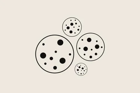 Monkeypox virus disease symbol vector illustration. Monkeypox outbreak Stock Illustration