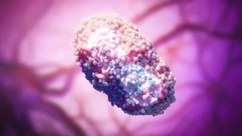 Monkeypox virus rotating, animation | Stock Video | Pond5