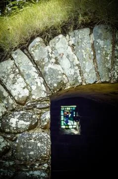 Monk's cell Stock Photos