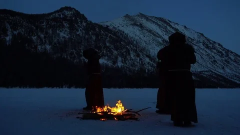 Monks of the order of St. Francis Видео 84840285