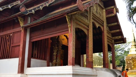 Monks in temple 動画素材 120666490