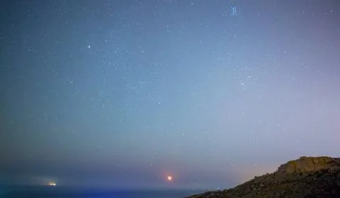 Monn Rise Stock Photos