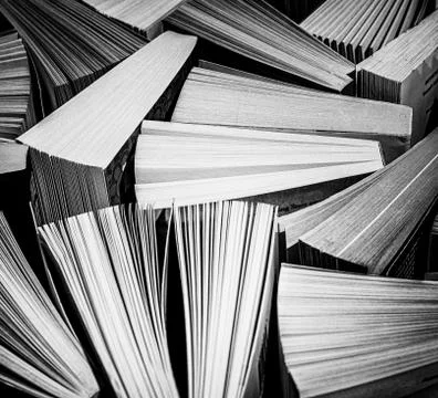 Mono Book Ends Stock Photos
