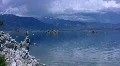 Mono Lake 10 Shore Loop / Sierra Nevada Mts, California, USA HD Footage