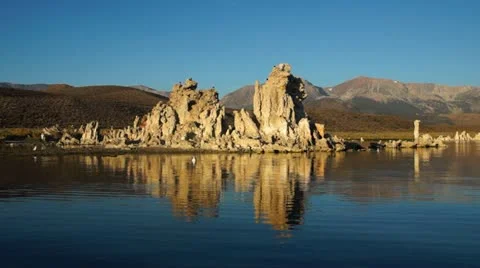 Mono Lake, CA, USA Stock Footage 12089361
