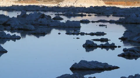 Mono lake California Stock Footage