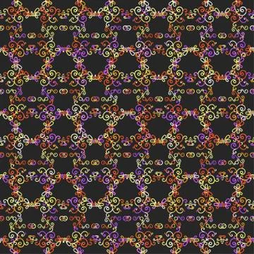 Mono line pattern for your design Stock Illustration