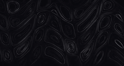 Monochromatic abstract flowing pattern against dark backdrop Stock Illustration