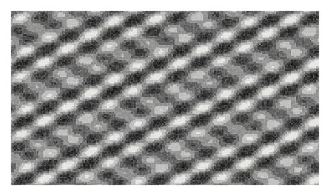 Monochromatic abstract pattern featuring a rhythmic arrangement of textured.. イラスト素材