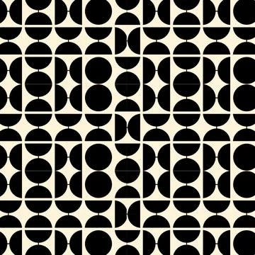 A monochromatic abstract pattern Stock Illustration