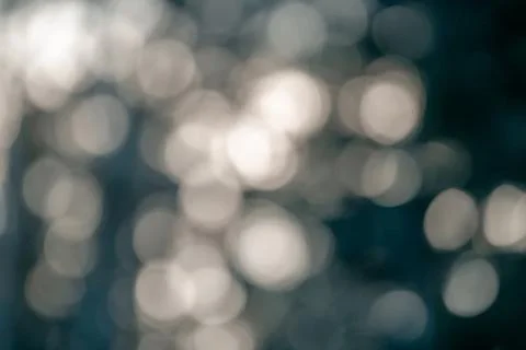 Monochromatic Bokeh Background with Circular Patterns Stock Photos