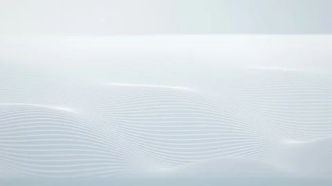 Monochromatic digital waves ripple gently in a seamless loop 스톡 동영상 341401995