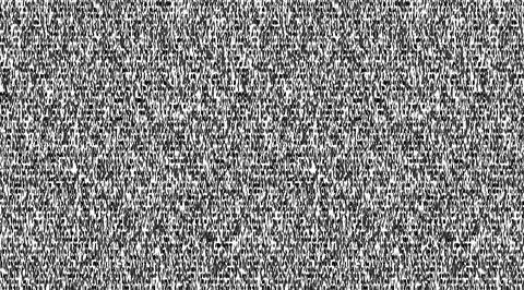 Monochromatic distorted noise texture, High contrast abstract digital pattern 스톡 일러스트