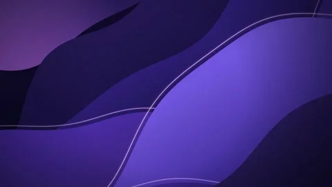 Monochromatic fluid wave shapes flow in a seamless loop Stock Footage 341402030