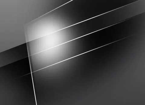 Monochromatic Gray Background with Surfaces and White Lines Illustration