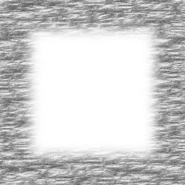 Monochromatic gray border with stone surface illusion. Stock Illustration