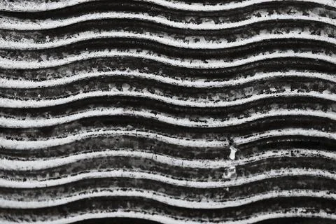 A monochromatic image of a wave pattern Stock Photos