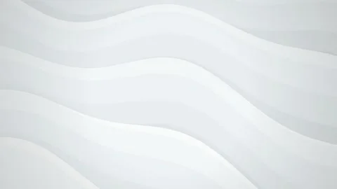 Monochromatic paper wave layers drift in a seamless loop Stock Footage 341402025