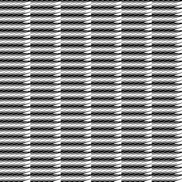 Monochromatic pattern with wavy, undulating stripes 스톡 일러스트