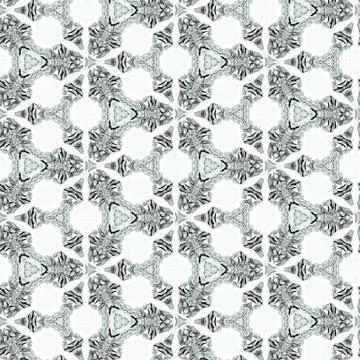 Monochromatic patterns and designs on solid sheet of wallpaper Stock Illustration