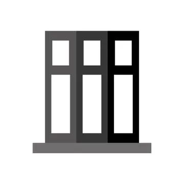 Monochromatic set book folder office elements design Stockillustratie