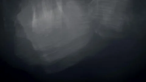 Monochromatic Soft White Light Leak and Haze Overlay Stock Footage 325532620